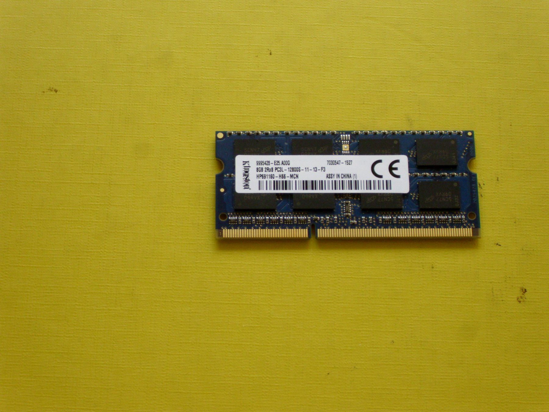 Kingston Memory / RAM: Kingston RAM Speicher 8GB – Gebraucht aus Oberengstringen von EAK11