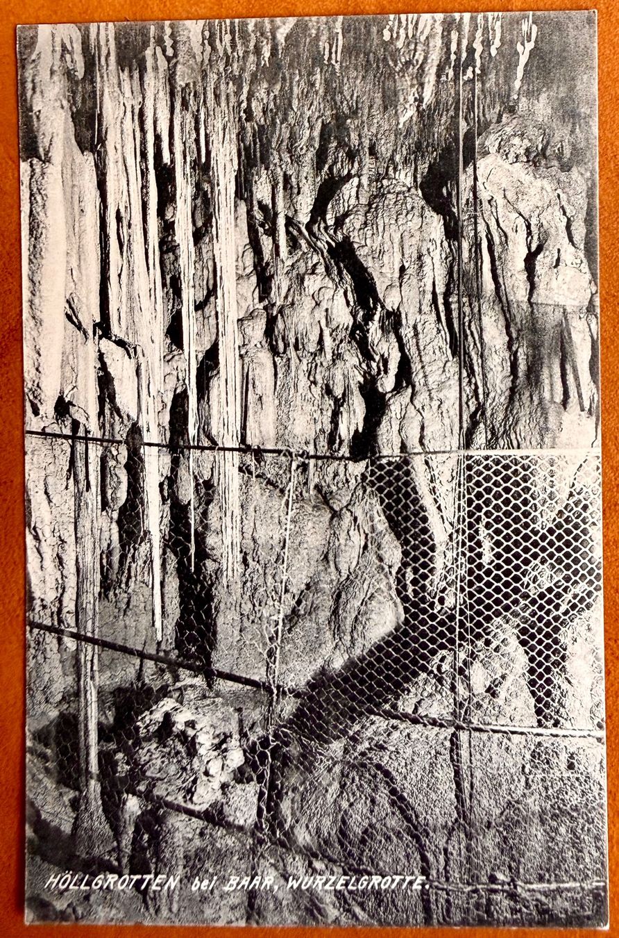 Cartoline postali: Baar - Höllgrotten - Wurzelgrotte - AK – Usato da Lutry venduto da Ediego