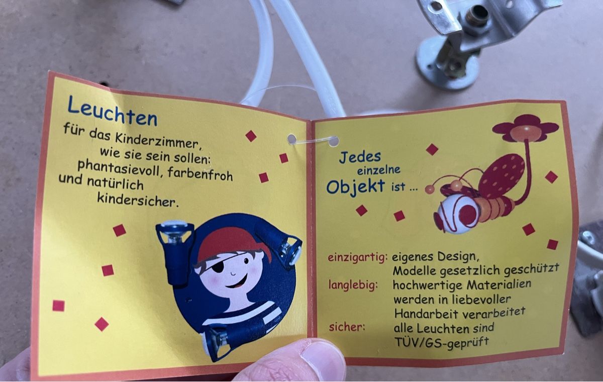 Lampen: Mädchen Lampe mit Fee 🧚‍♀️ – Gebraucht aus Hünenberg See von spartakus02 6