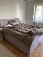 Boxspringbett 160x200 mit Stauraum & Emma Topper