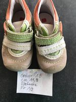 Lederschuhe Gr.18, Elefanten