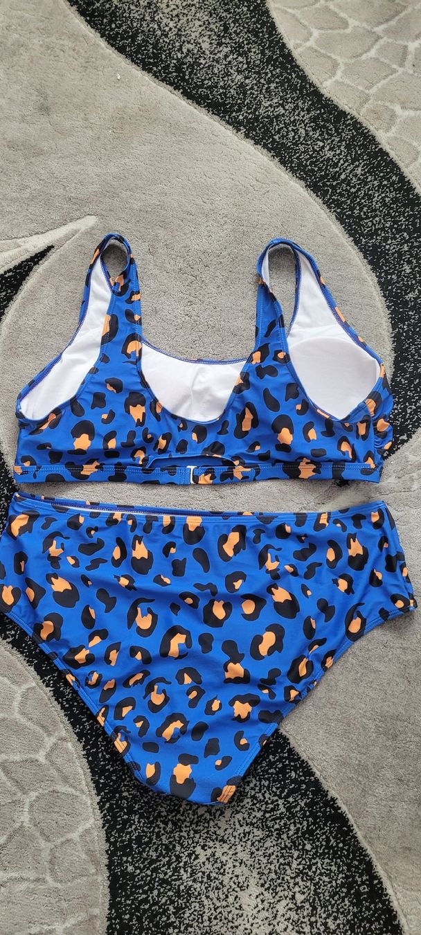 Badekleider & Bikinis: Ensemble bikini imprimé léopard bleu 4XL/ NEUF – Neu (gemäss Beschreibung) aus Vevey von x_y_f 1
