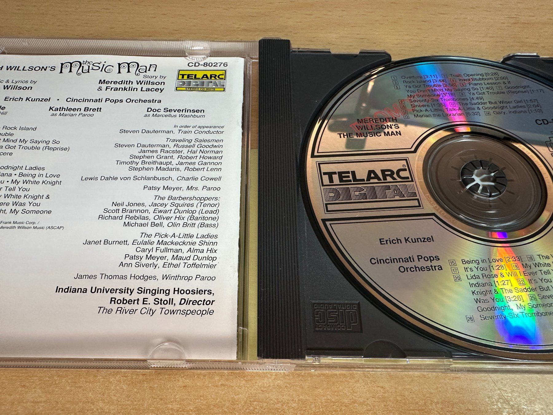 CD: H1 Meredith Willson Erich Kunzel Meredith Willson's The Musi – Usato da Rikon im Tösstal venduto da Alpenmutz 2