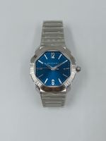 BVLGARI " OCTO ROMA " IN STAHL, AUTOMAT, 41MM