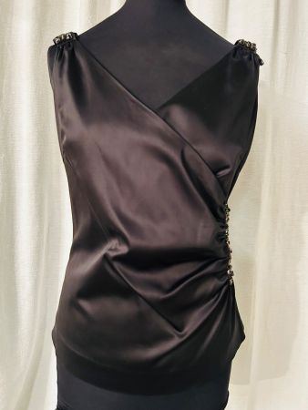 Top, schwarz, Grösse 38 Perfekt für Partys!