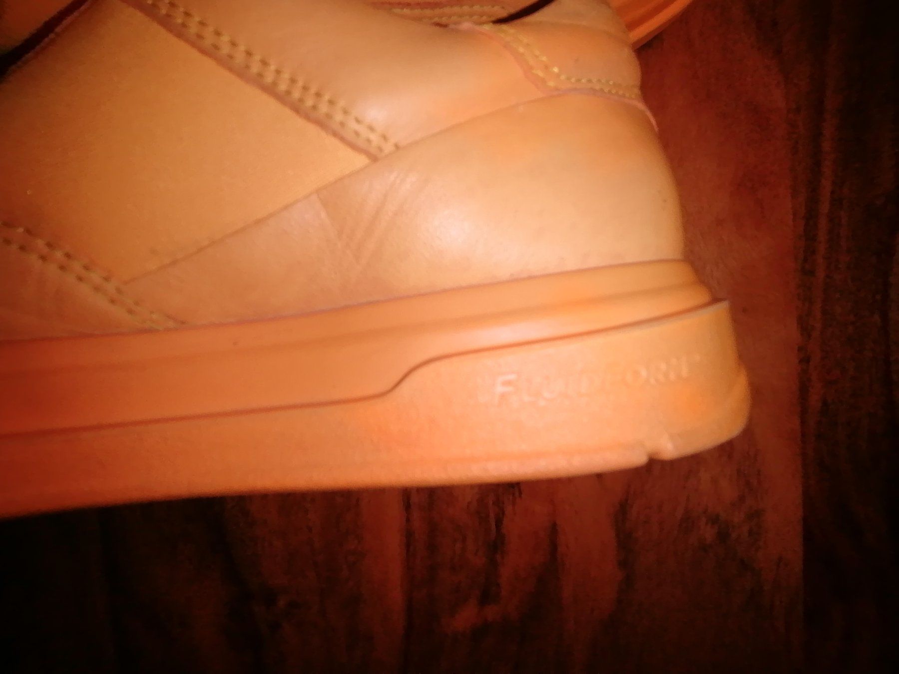 Herrenschuhe: Ecco Sneaker Gr. 38 Sommerfarbe Peach fast neu – Gebraucht aus Niederwangen BE von benbrik1
