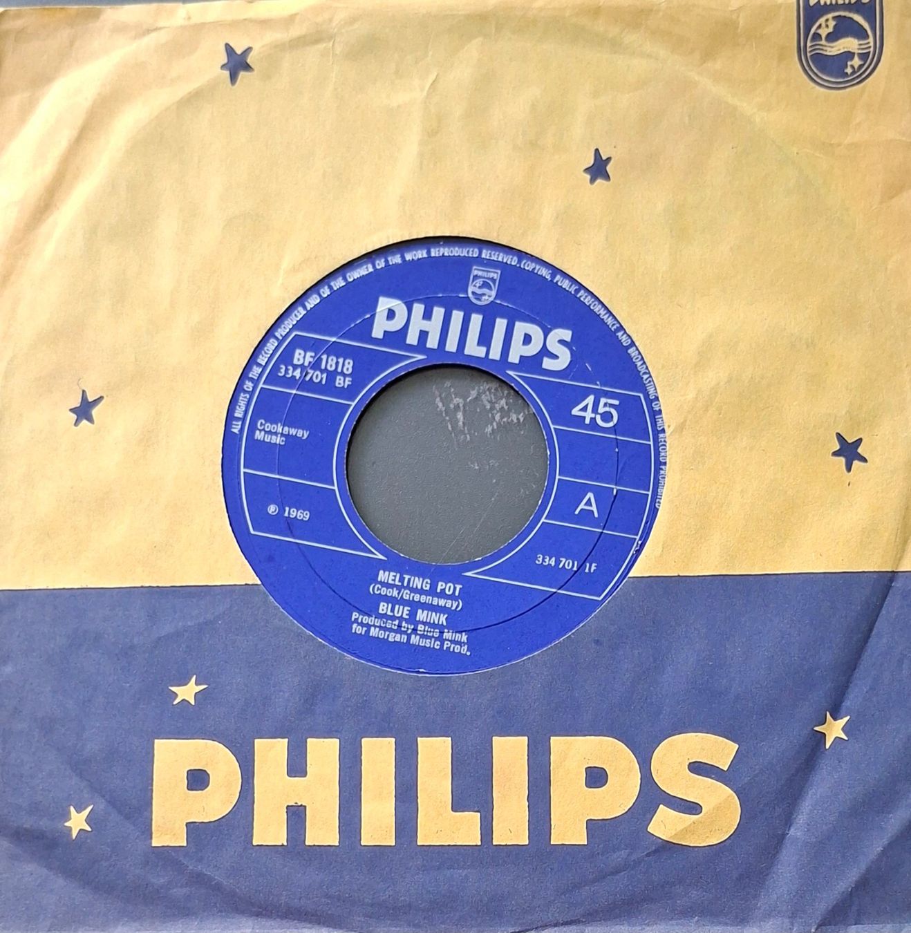 Dischi in vinile: Vinyl-Single Blue Mink - Melting Pot – Usato da Langenthal venduto da Modo39
