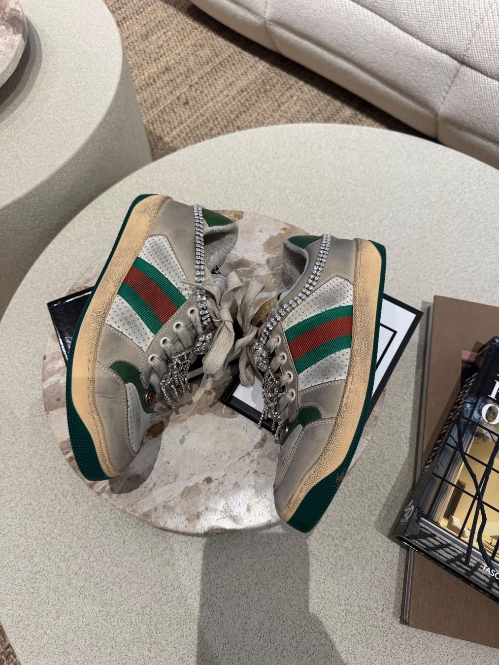 Gucci Damenschuhe: GUCCI SNEAKERS BLING – Gebraucht aus Schwyz von bofb 7