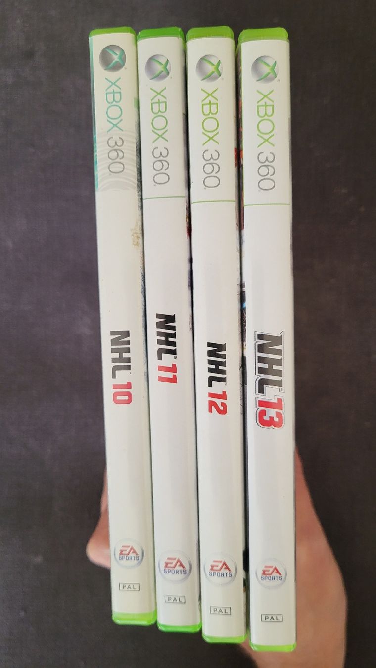 Giochi: NHL 10-13 / X Box 360 spiele set.4x Kompl. – Nuovo (secondo la descrizione) da Biel/Bienne venduto da Retrohr 4