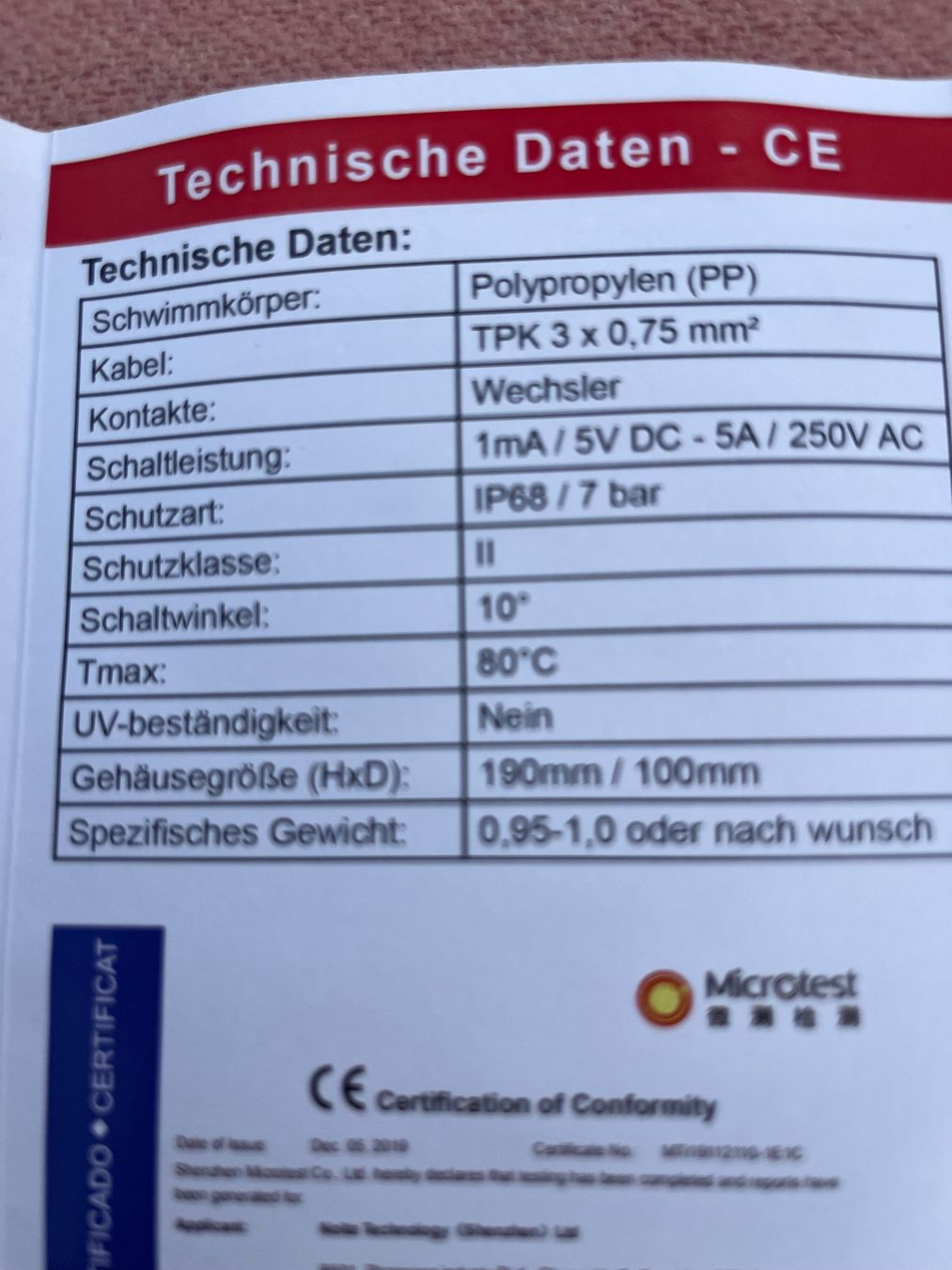 Modelleisenbahnen: Niveauregler Nolta MS 1. Neu – Neu und originalverpackt aus Allmendingen b. BE von juair 7