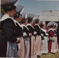 Foto H. Leu, St. Gallen, Appenzell, Fronleichnam, Trachten