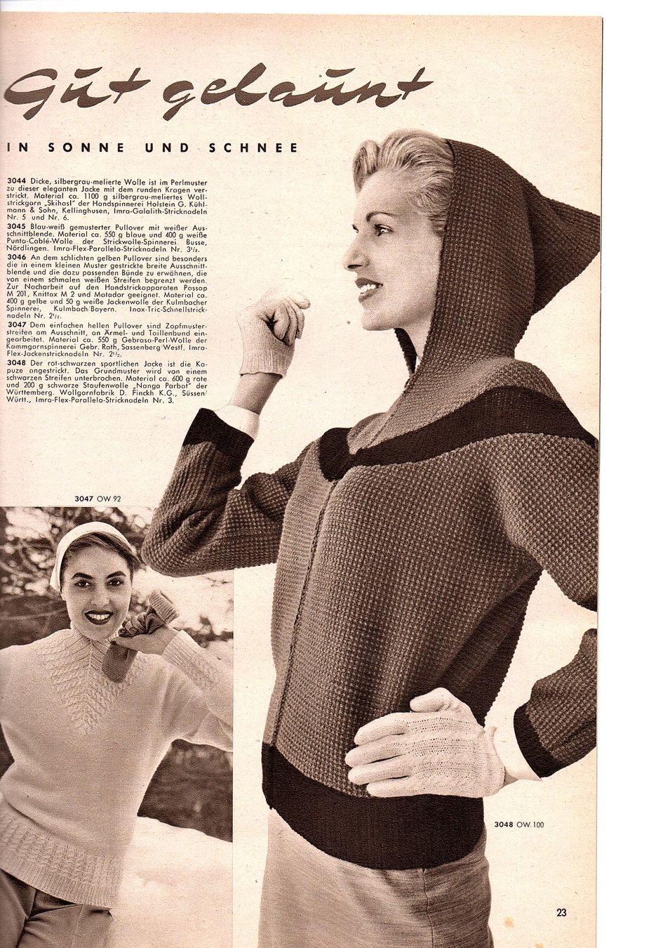 Zeitschriften & Magazine: Strickheft 1956 Jacken und Pullover – Gebraucht aus Mörschwil von lindaswunderkiste 4