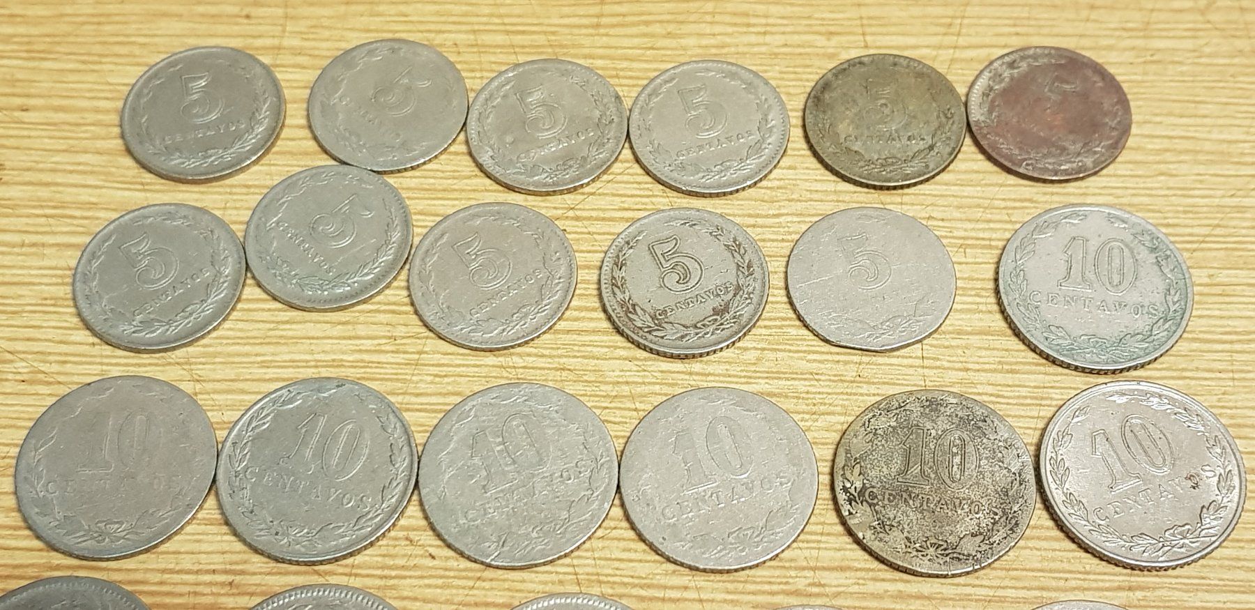 Alle Münzen: 25 Alte Münzen Argentinien, ab 1884 – Gebraucht aus Schöftland von Topdeal4 1