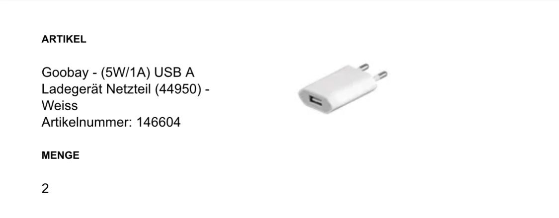 Caricabatterie: 2x USB A Ladegerät-Netzteil, neu – Nuovo e nell'imballaggio originale da Kreuzlingen venduto da shopaholicatheart_4 1