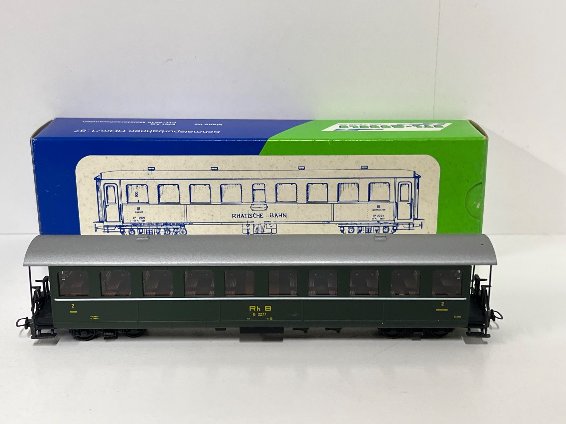 Trains électriques: STL - MODELS RhB B 2277  H0m – D'occasion à Neuenhof par ludovicco 1