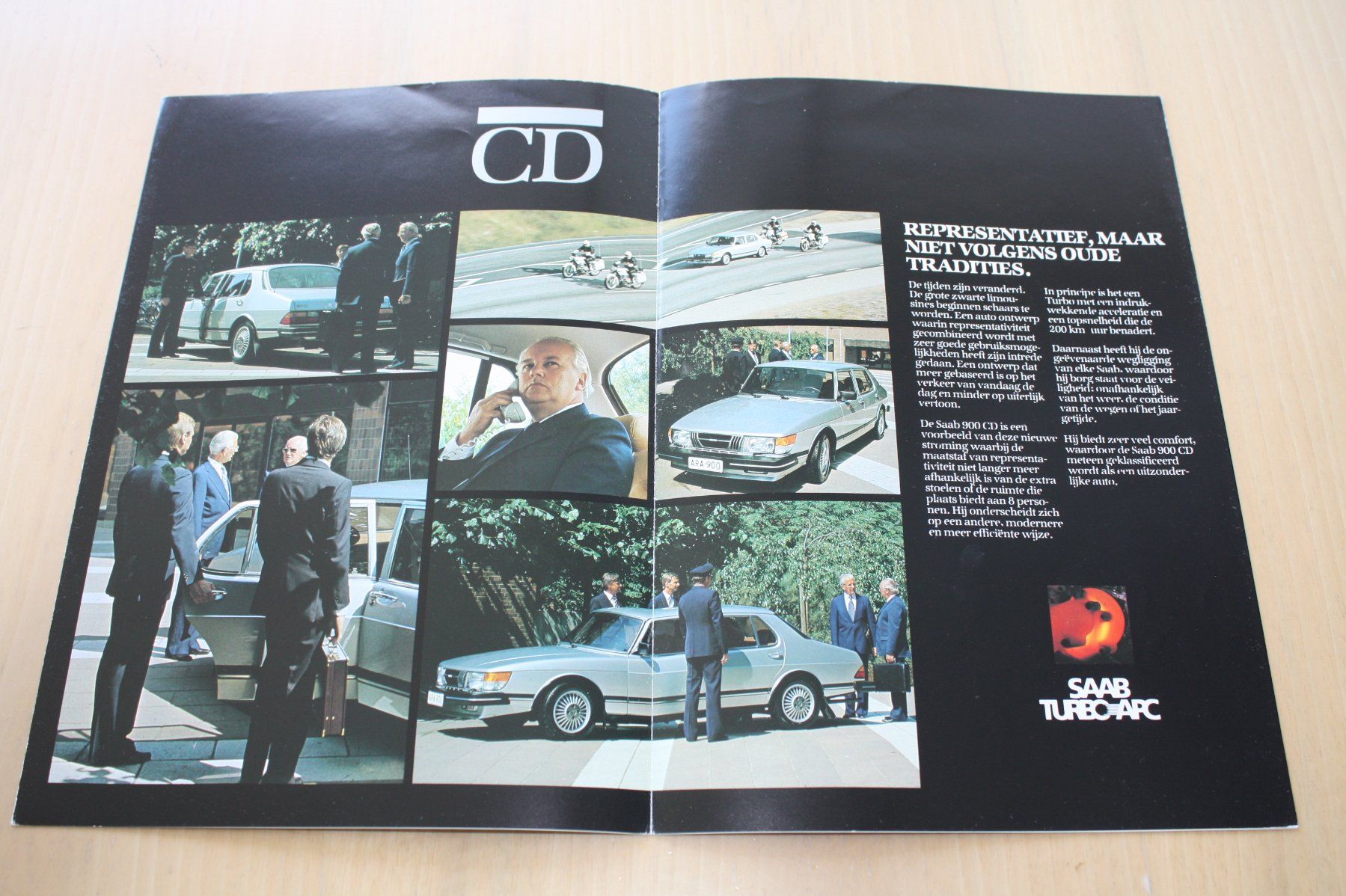 Saab Documenti: SAAB 900 CD Luxusversion Prospekt 1983 NL – Usato da Wikon venduto da erwin400 1