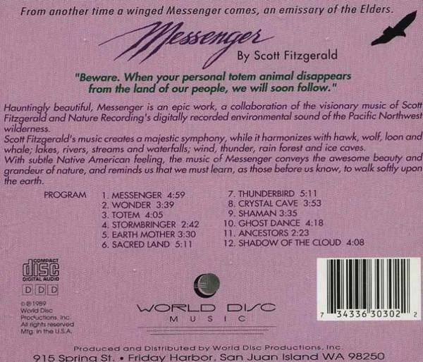 Dischi in vinile: Scott Fitzgerald Messenger Nature Record – Nuovo e nell'imballaggio originale da Genève venduto da Cockattoo 1