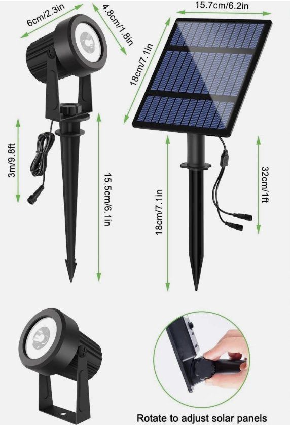 Fari: Gartenstrahler Sola, Gartenleuchte LED – Nuovo e nell'imballaggio originale da Amriswil venduto da JaJa-Express 3
