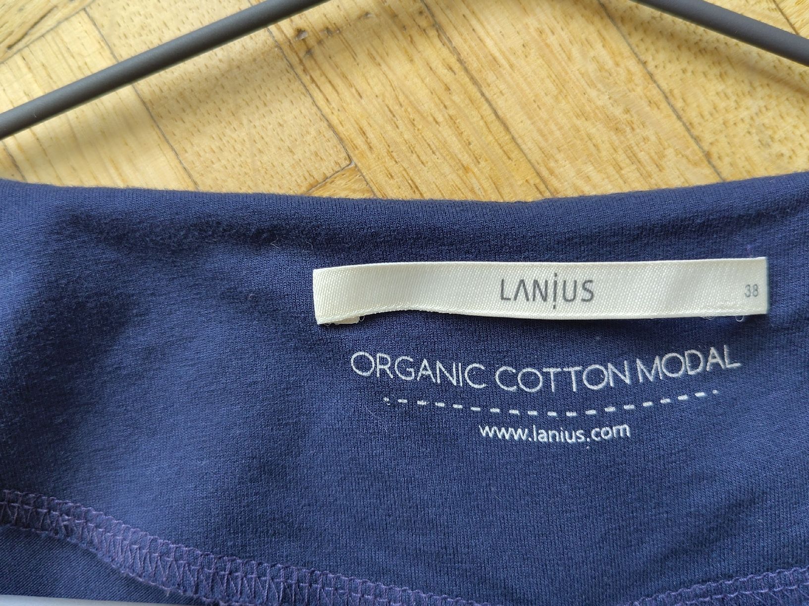 Lanius Vestiti: Bio-Baumwolle Dunkelblaues Kleid Gr. 38 – Usato da Schlieren venduto da co.ba. 2
