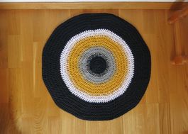 Läufer,Teppich, Untersetzer, rund ca 62cm / gehäkelt