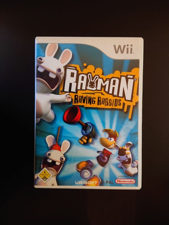 Nintendo Wii - Rayman Raving Rabbids- Deutsch - komplett (Gebraucht) in ...