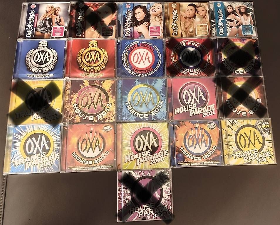 CD: 15 OXA CDs Sammlung inkl. The Final & 25 Years – Usato da Kaisten venduto da pas_cz9q
