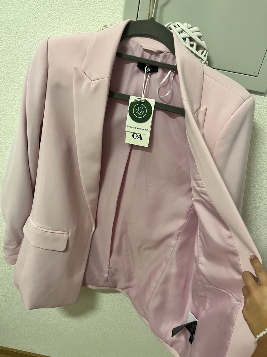 C&A Completi & Tailleur: Rosa Blazer gr. 36 – Nuovo e nell'imballaggio originale da Root venduto da Mk1394 1