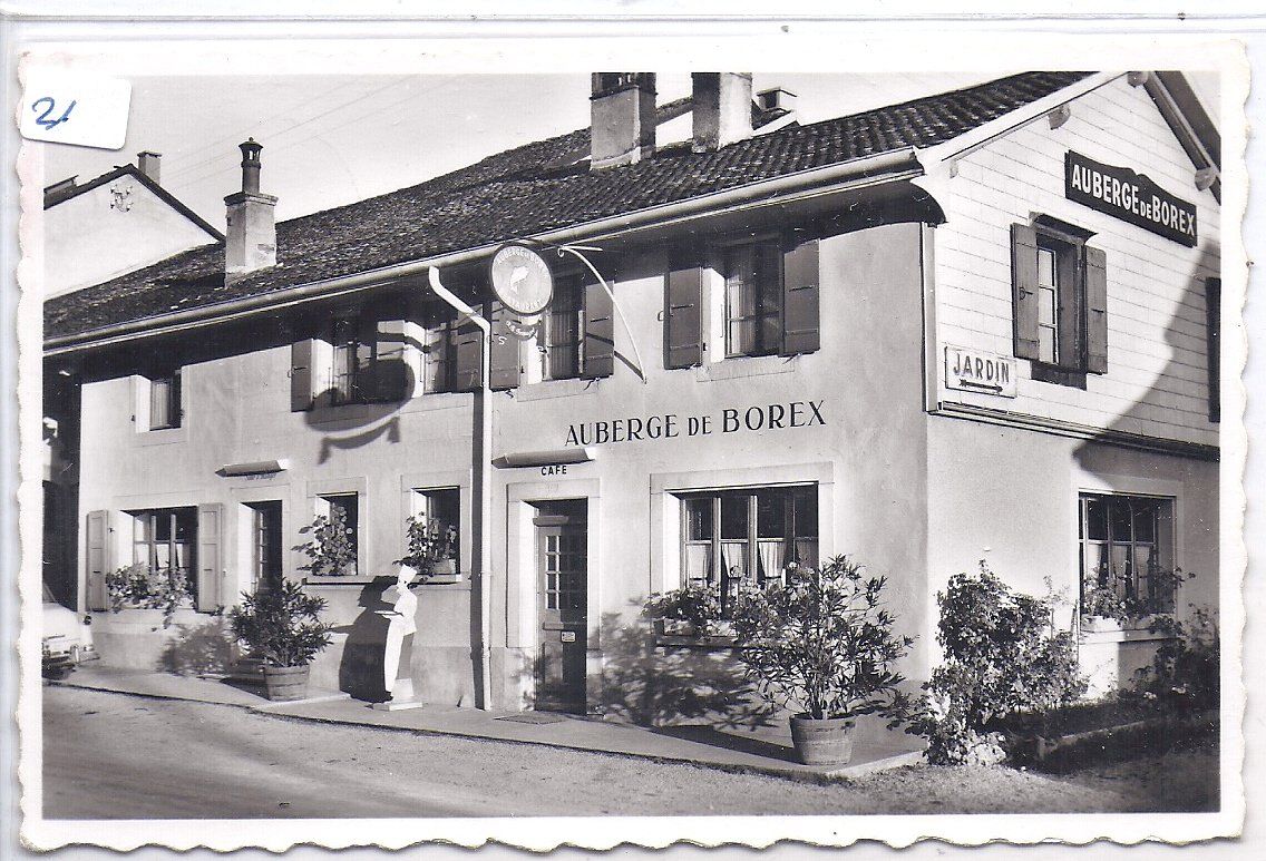 Cartes postales: BOREX, l'auberge – D'occasion à Les Verrières par Scampi0