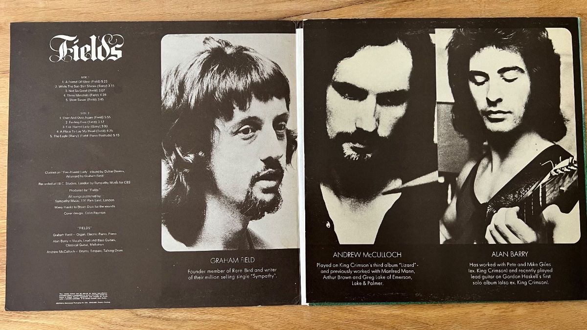 Schallplatten: Fields - Same / 1. UK-Press. 1971 - Very nice Copy – Gebraucht aus Gais von soundcave57 2