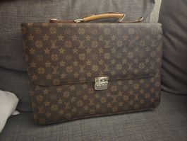 imitation Mallette Louis Vuitton Monogram Marron comme neuve