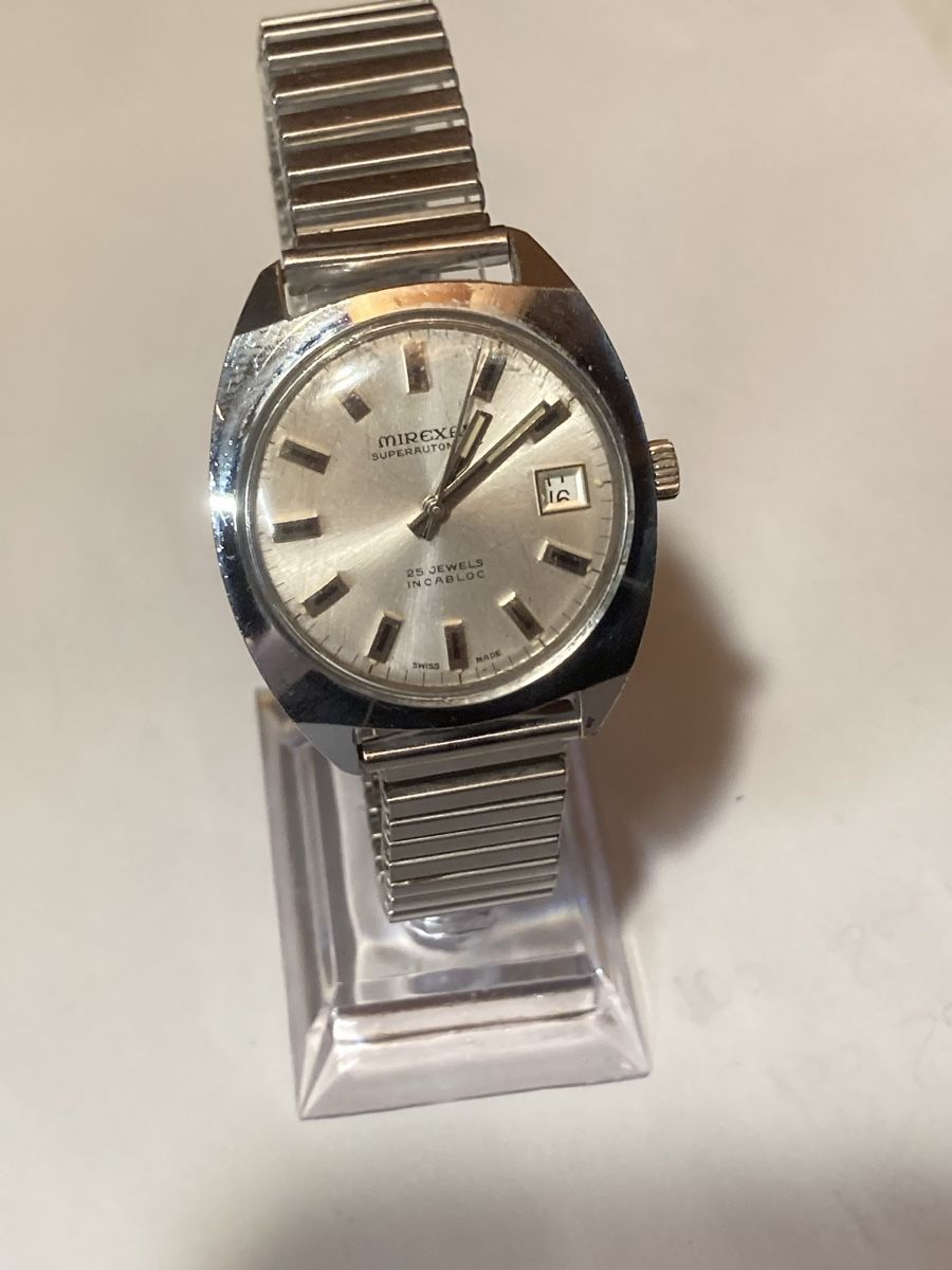 Mirexal Orologi: Mirexal Automatic Vintage Uhr Automatic 35 mm – Usato da Glattbrugg venduto da vintagemania 4