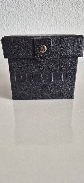 Stylische Diesel Herrenuhr Big Bang Chronograph Gold 5