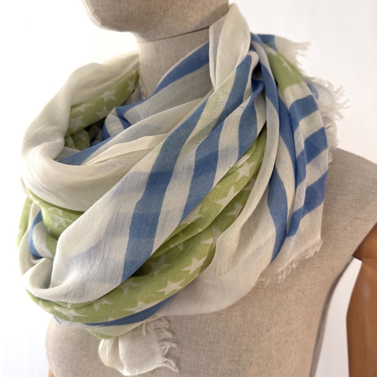 Hemisphere Foulard & Sciarpe: HEMISPHERE Wool Scarf – Nuovo (secondo la descrizione) da Emmen venduto da Colette-Juliette 3