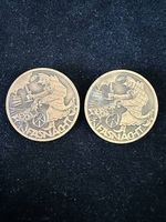 2 x Fasnacht Basel 1930 Kupfer
