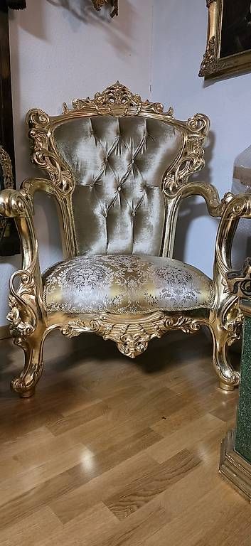 Poltrone: Luxuriöser Barock Sessel – Usato da Kaufdorf venduto da Nati-Nati