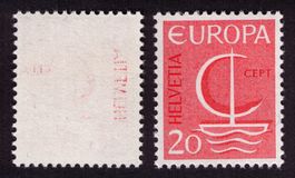 1966_443_EUROPA SEGELBOOT_Abart TEILABKLATSCH ! **