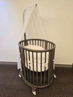 Stokke Neugeborenenbett mit Himmel & Matratze