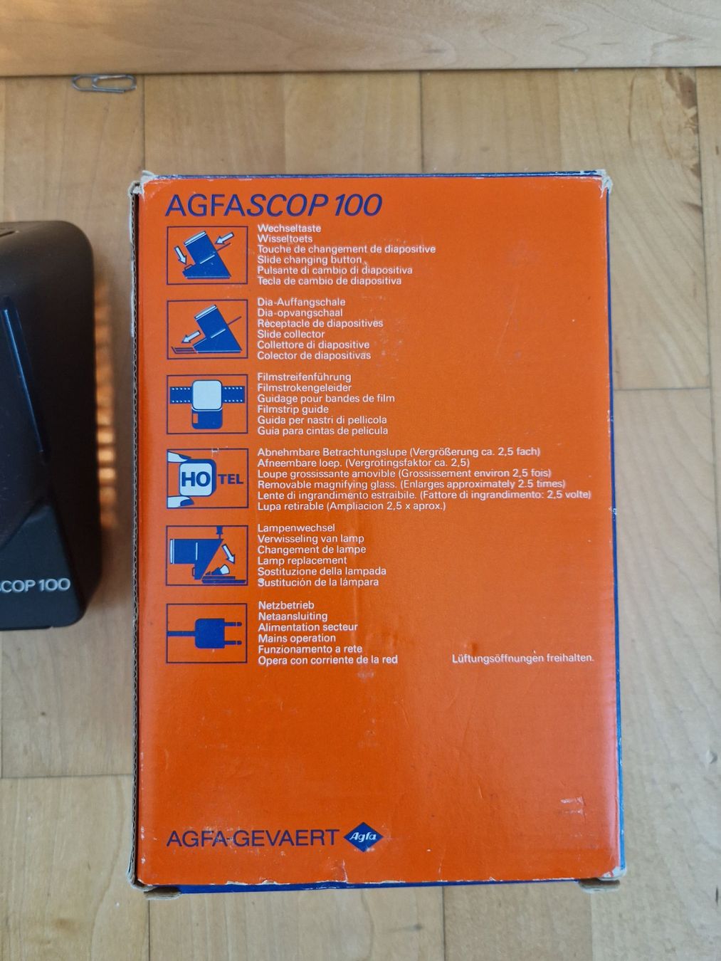 Laboratorio & Camera oscura: AGFA SCOP 100 Dia-Betrachter – Usato da Wallisellen venduto da soat 2