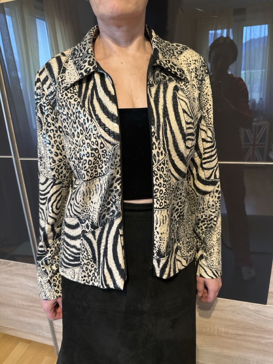 Joseph Ribkoff Giacche: Blouson Joseph Ribkoff, Léopard Zèbre, Taille 42, Chic – Nuovo (secondo la descrizione) da Vuippens venduto da ale_6gkb 2