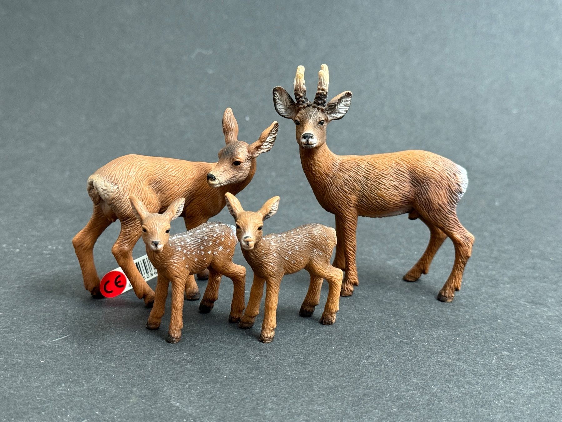Schleich Statuette: Schleich Rehbock, Reh, Rehkitz Kitz Wald – Usato da Ennetbaden venduto da mapa05