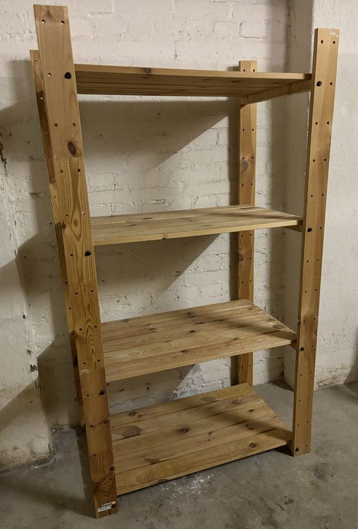 Kellerregal aus Holz Kaufen auf Ricardo