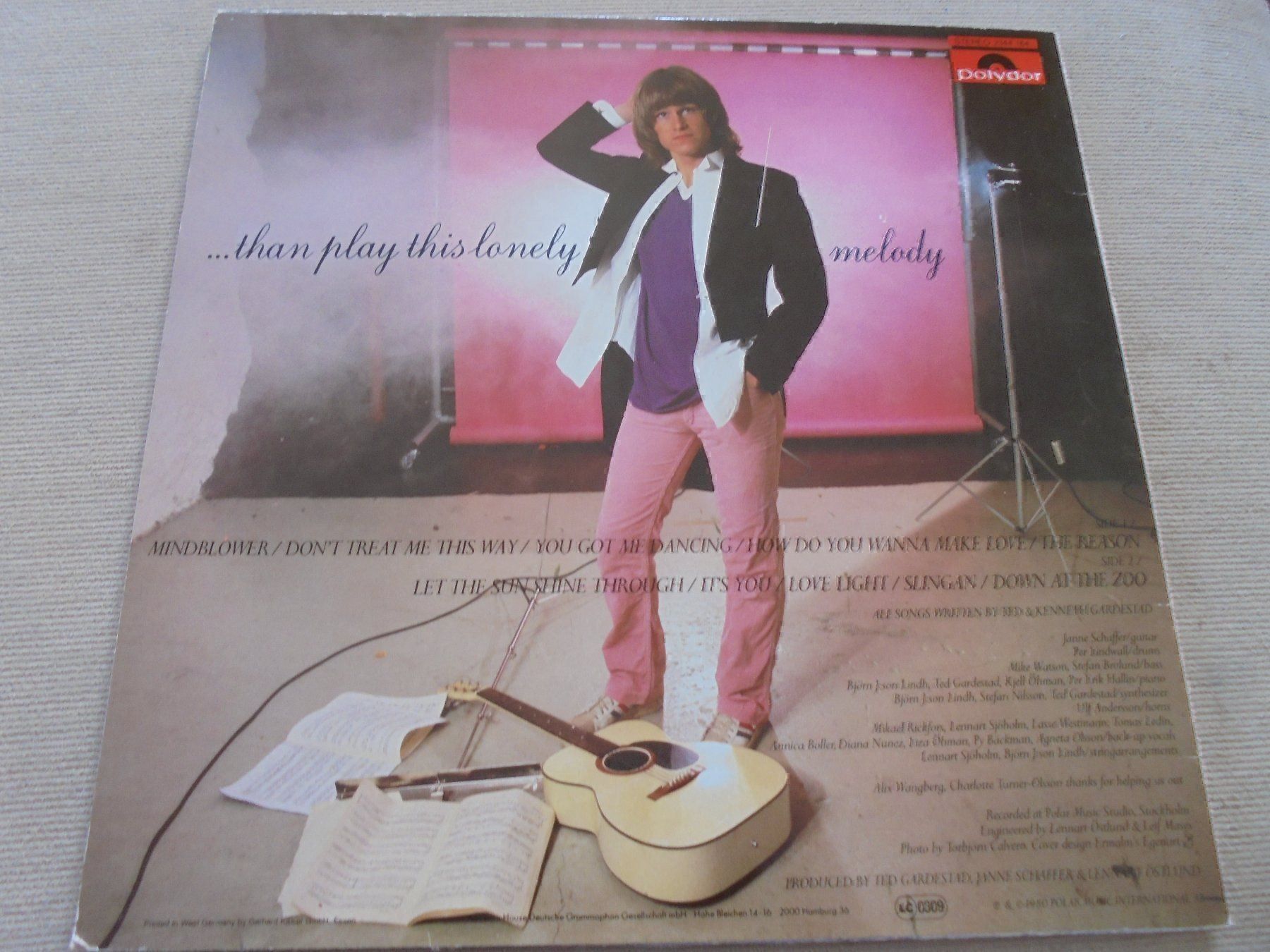 Vinyles: Ted GARDESTAD " I'd rather write a symphony " LP Deutschland – D'occasion à Crissier par Promopost 1