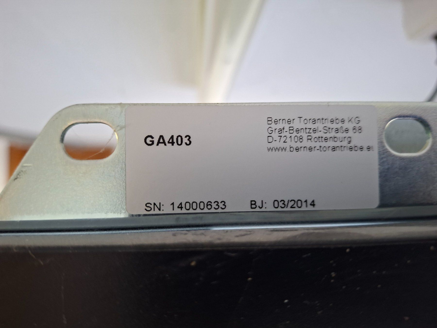 Altro Materiale elettrico: Garagentor (elektrisch) – Usato da Mauren venduto da fab_8jl2 5