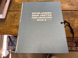 Anton v. Webern Sechs Sätze für Orchester Opus 6