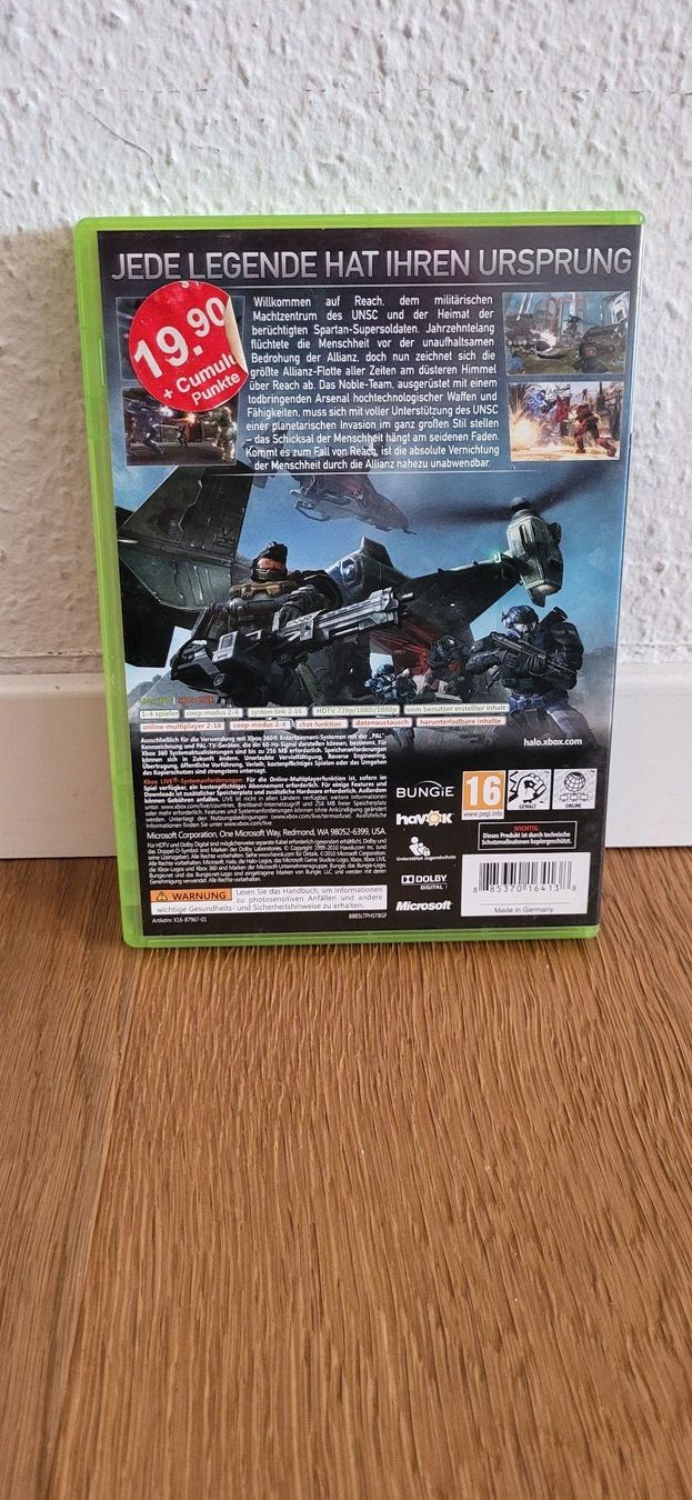 Microsoft Giochi: Xbox 360 - Halo Reach – Usato da Münsingen venduto da Heroism2010 1