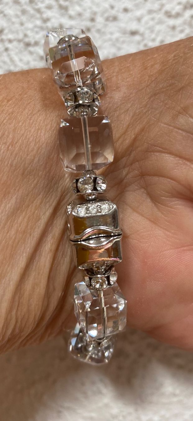 Swarovski Bracciali & Braccialetti: Bracelet Kristall Svarovski – Usato da Russikon venduto da Honolulu-2019 2