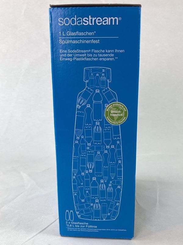 Sodastream Altro per la casa: SODASTREAM | Glasflaschen | 1L | 2Stk. – Nuovo (secondo la descrizione) da Wittenbach venduto da Restwert_St-Gallen 3