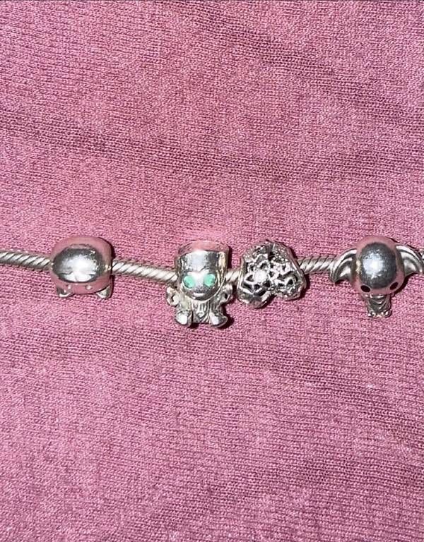 Bracciali & Braccialetti: Ciondoli Pandora + bracciale eventualmente  – Usato da Gorduno venduto da deesssiree 3