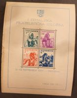 Alter Block Jugoslawien 1937 Briefmarkenausstellung Belgrad