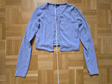 Zara Top Hellblau